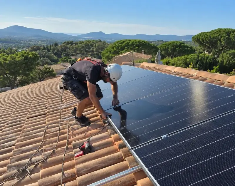 Installateur panneaux solaires Nostang — pose photovoltaïque sur toiture