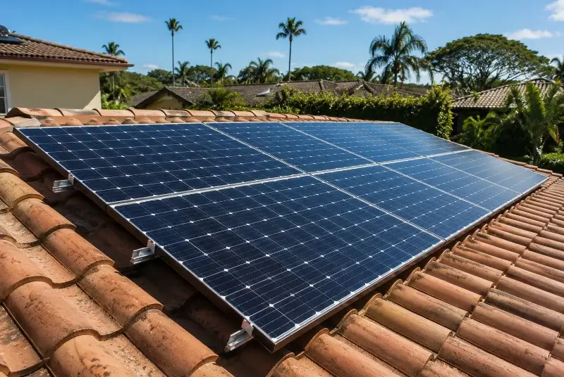 Installation de panneaux solaires à Nostang