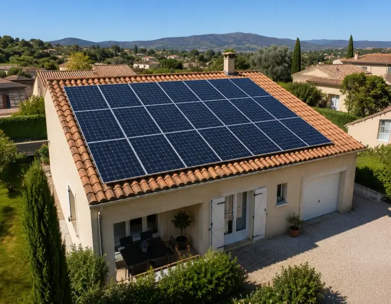 Prime à l'autoconsommation panneaux solaires Nostang — aide financière de l'État